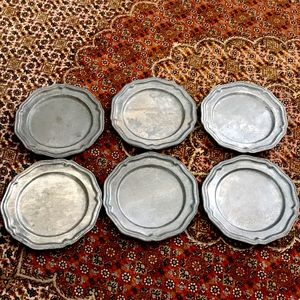 COPY - Crown Castle LTD. pewter dishes